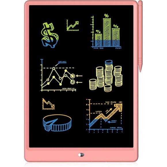 LCD Writing Tablet for Kids 14 , Toddler Girl/Boys Toys Richgv Writing Tablet - Picture 1 of 7